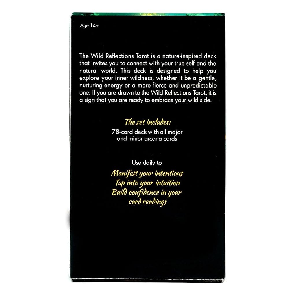 PATPAT® Tarot Cards: Nature-Inspired Tarot Cards - Beautiful Tarot Cards Set PATPAT® Tarot Cards: Nature-Inspired Tarot Cards - Beautiful Tarot Cards Set